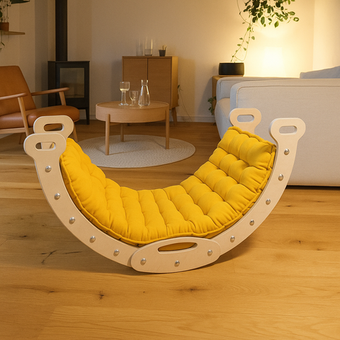 Paraninos Kletterbogen|Bogenwippe mit passenden Kissen