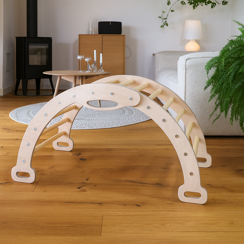 Paraninos Set Kletterdreieck + Kletterbogen + Rutsche