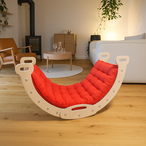 Paraninos Kletterbogen|Bogenwippe mit passenden Kissen