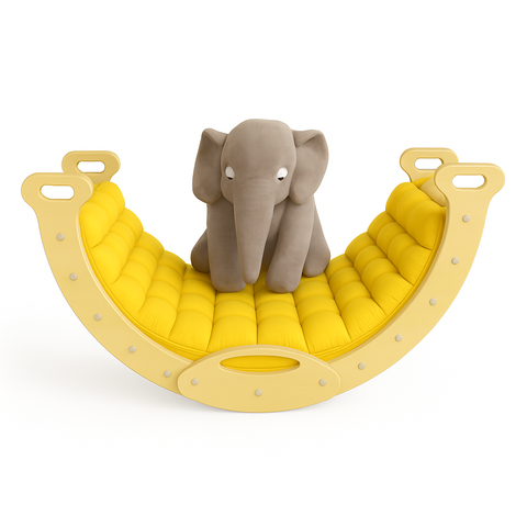 Paraninos Kletterbogen|Bogenwippe mit passenden Kissen