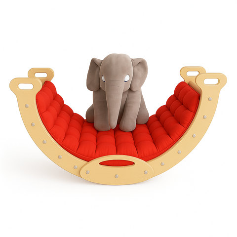 Paraninos Kletterbogen|Bogenwippe mit passenden Kissen