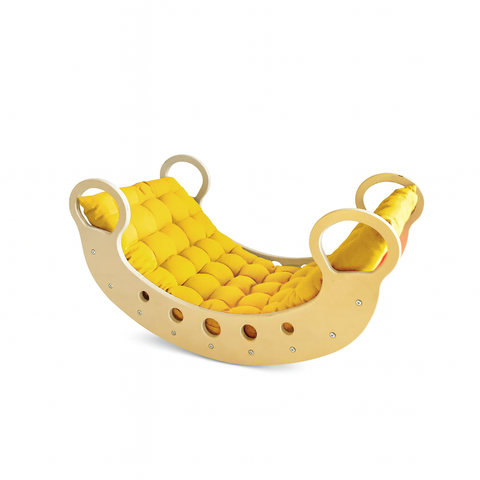 Paraninos Wippe/Balancewippe Regenbogenfarben